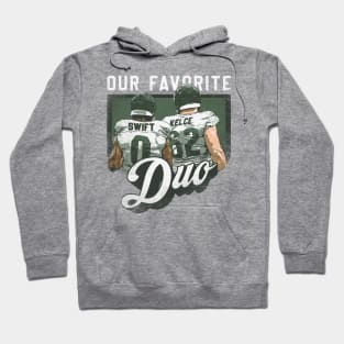 Jason Kelce & D'Andre Swift Philadelphia Favorite Duo Hoodie